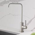 thumbnail image 1 of Stylish Melfi Robinet d'Eau à une Poignée en Acier Inoxydable Brossé 10 1⁄2 Pouces Ht K-147S, 1 of 10