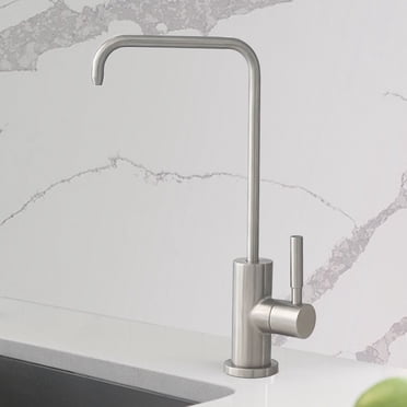 Stylish Melfi 10 ½" Ht Brushed Stainless Steel Single Handle Water Tap Faucet K-147S