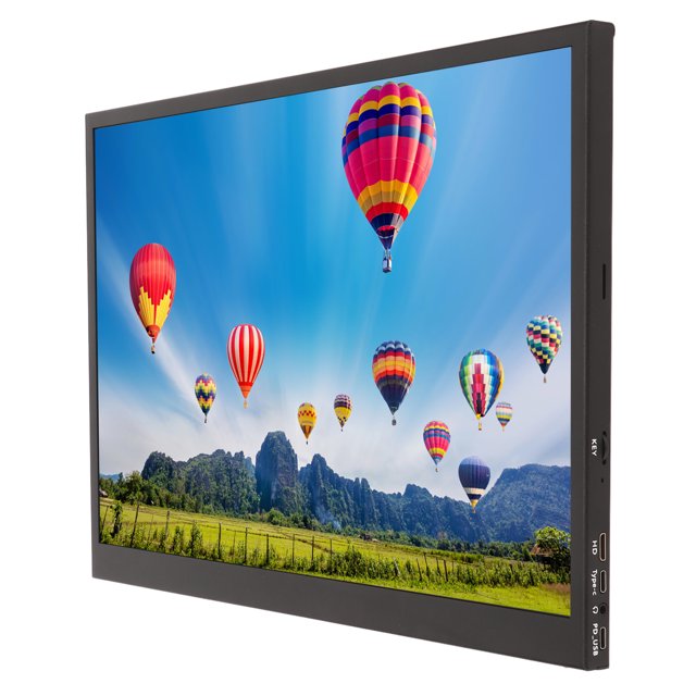 Portable Monitor, 1440x900 16:9 Contrast Ratio 17in Gaming Monitor For PC