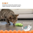 thumbnail image 4 of Catstages Crunchy Pickle Kicker Dental Catnip Cat Toy, 4 of 6