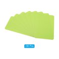 thumbnail image 3 of Unique Bargains 3.5' x 2' Blank Paper Business Cards, 90 Pack Small Index Flash Cards Words Message Note Card, Green, 3 of 7