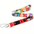 thumbnail image 1 of Anime Neck Strap Lanyards Keychain ID Card Pass Hang Rope Lariat Lanyard Key Chain Key Ring Badge Holder, 1 of 5