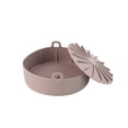 thumbnail image 3 of Pot en Silicone pour Friteuse à Air Chaud Résistant à la Chaleur Cuisine Grillade Panier de Cuisson Réutilisable Épaissi Outil de Remplacement pour Poulet Frit 19cm Café, 3 of 9