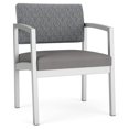thumbnail image 1 of Fauteuil d'Appoint Surdimensionné en Acier Lenox pour Réception / Acier Argenté / Gris / Gris, 1 of 5