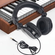 High End Studio Wired Monitor Headphones Over Ear Stereo Music Earphones Foldable DJ Headsets