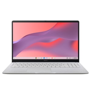 ASUS Livre de Chrome CX15 Ordinateur portable, 15.6” 16:9 FHD (1920 x 1080) Affichage anti-glace, Intel® Celeron® N4500 Processeur, 128GB Stockage, 8GB RAM, ChromeOS, Washi gris pur, CX1505CKA-BS01-CB