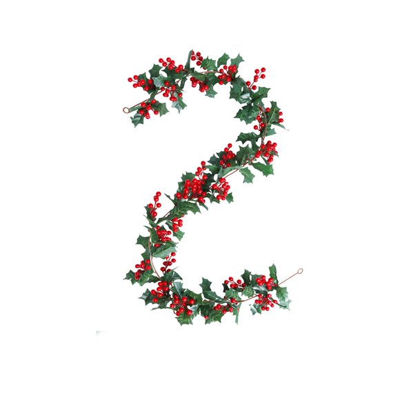 Rbaofujie Front Door Wreath 5.7ft Christmas Rattan Christmas Party Decoration Home Decoration Door Hanging Wreath Wall Hanging Christmas Decorations Indoor