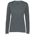 thumbnail image 1 of Holloway 222824.059.M T-Shirt à Manches Longues pour Femmes Momentum, Graphite - Moyen, 1 of 1