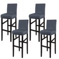 thumbnail image 1 of Housse Extensible pour Tabouret de Bar pour Housses de Chaise Latérale Hauteur Bar, 1 of 8