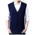 thumbnail image 1 of Sweater Mens Thick Embroide Sweater Cardigan Mens Tan Sweater Cardigan Pattern Pullover Sweater Men Mens Ski Sweaters Pullovers Long Cardigans for Men with Pockets Sweaters Packs Thanksgiving Sweaters, 1 of 3