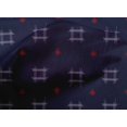 thumbnail image 4 of oneOone Cotton Poplin Fabric Check Kasuri Print Fabric By Yard 56 Inch Wide, 4 of 4