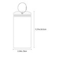 thumbnail image 4 of UPOUART 6pcs Travel Luggage Tag Plastic Suitcase Labels Name Card Holder Identification Family Backpacks, 4 of 8