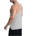 thumbnail image 3 of Besolor Men's Workout Tank Tops Sleeveless Summer Shirts Quick Dry Running Gym Bodybuilding Muscle Tees, 3 of 6