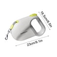 thumbnail image 3 of XYAIYT 5 Meter Automatic Retractable Dog Leash with Ergonomic Handle for Easy Control and Walking Heavy Duty Stretchable Rope for Small to Large Dogs Pet Supplies, 3 of 5