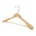 thumbnail image 3 of High-Grade Wide Shoulder Wooden Coat Hangers - Solid Wood Suit Hanger, 3 of 7
