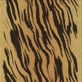thumbnail image 1 of Ahgly Tapis d'Intérieur Lavable en Machine Carré Jaune Transitionnel, 7 Pieds Carré, 1 of 7