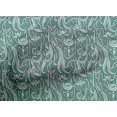 thumbnail image 4 of oneOone Cotton Poplin Fabric Leaves & Floral Block Decor Fabric Printed BTY 42 Inch Wide, 4 of 4