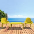 thumbnail image 5 of Sky Lounge Table 39 inch Yellow, 5 of 5