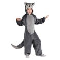 thumbnail image 1 of Wolf Onesie Kids Costume, 1 of 2