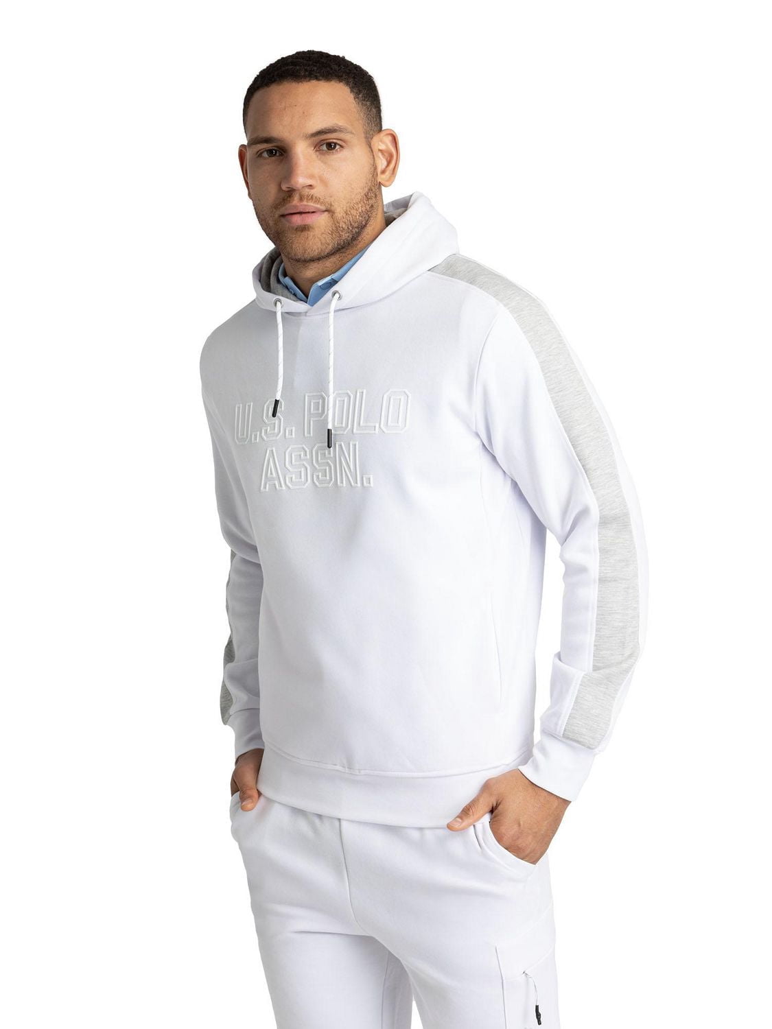 U.S. Polo Assn. Men's Interlock Pullover Hoodie
