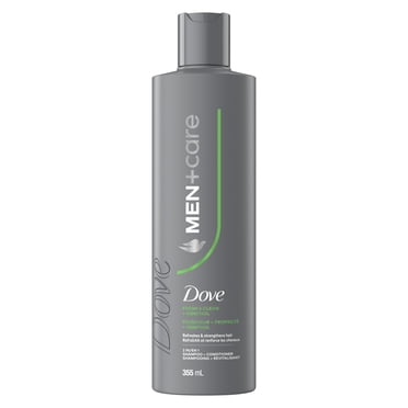 Dove Men+Care 2-in-1 Shampoo + Conditioner Fresh & Clean + Menthol, 355 ml