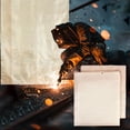 thumbnail image 1 of TopLLC Area Rug, Washable Area Rug Fiberglass Welding Blanket Welding Defendive Welding Blanket Fire Blanket Camping Barbecue High Fire Resistive Cloth Fire Blanket High temperature resistant blanket, 1 of 2