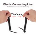 thumbnail image 4 of 2m Home Office Telephone Handset Spiral Cord Coiled Receiver Cable, 4 of 8