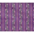 thumbnail image 4 of oneOone Cotton Flex Fabric Leaves & Floral Block Printed Fabric 1 Yard 40 Inch Wide, 4 of 5
