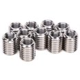 thumbnail image 4 of Peahefy Stainless Steel Insert Nut,10Pcs Reducer Nut Thread Conversion Stainless Steel Repair Sleeve Bushing Screw Fastening,Slotted Repair Nut, 4 of 8