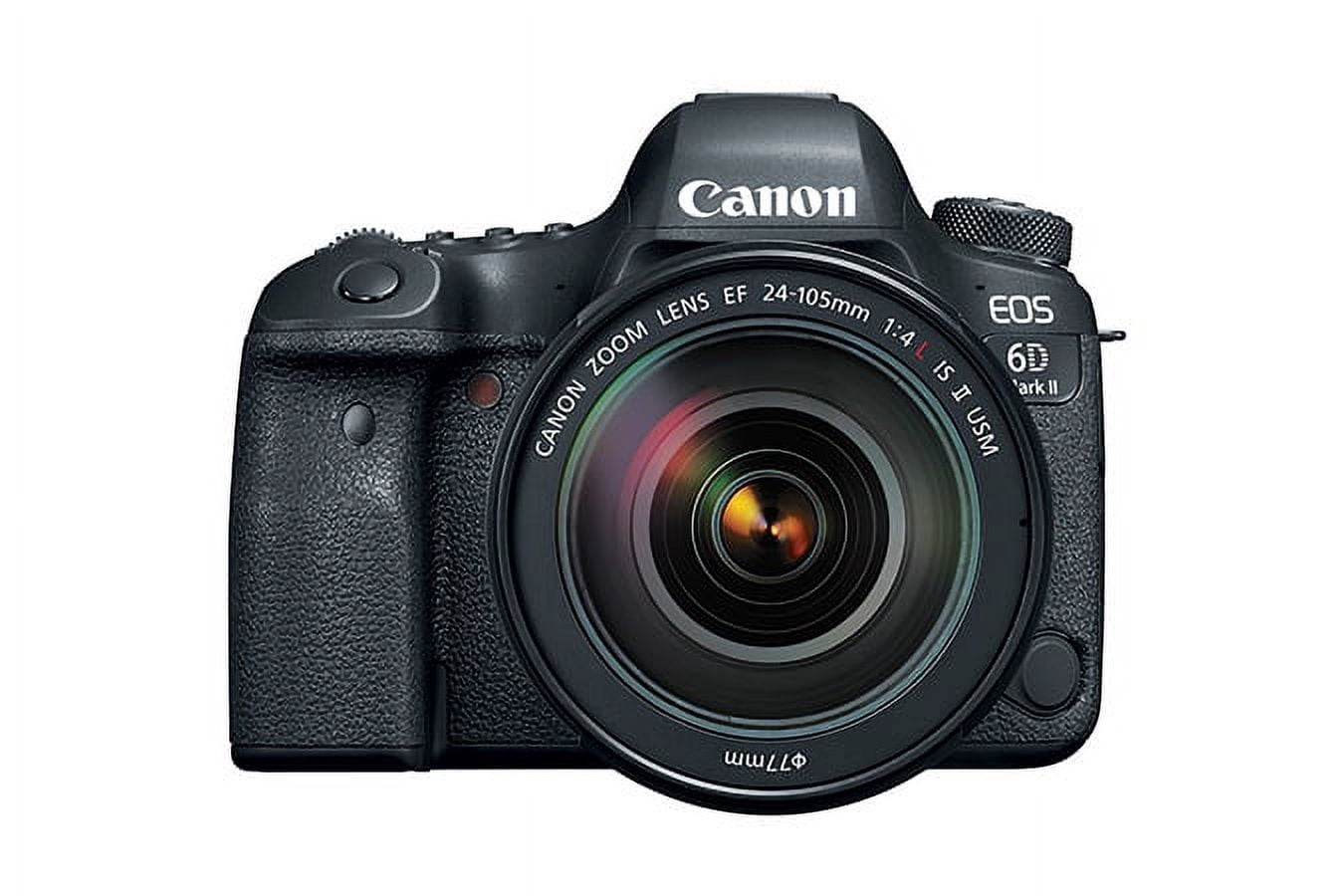 Canon EOS 6D Mark II DSLR Camera with EF 24-105mm Lens, 26.2MP