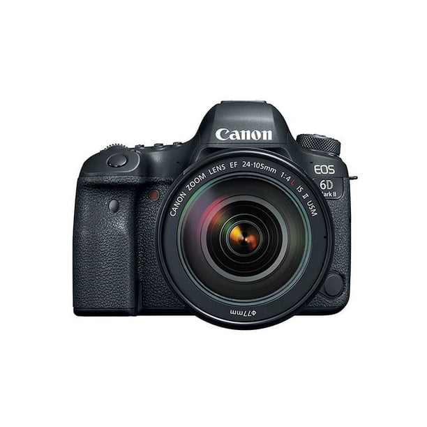 Canon EOS 6D Mark II DSLR Camera with EF 24-105mm Lens, 26.2MP