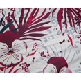 thumbnail image 5 of oneOone Polyester Lycra Red Fabric Tropical Dress Material Fabric Print Fabric By The Yard 56 Inch Wide, 5 of 5