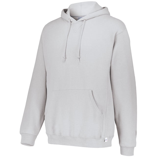 Russell Athletic Dri Power Hooded Sweatshirt, 2XL, Ash