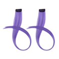 thumbnail image 2 of Hair Extensions Luminous Colored Hair Extensions, Party Highlights In Synthetic Hair With Clip, Hair Extensions & Accessories for Women, 2 of 7