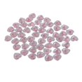thumbnail image 1 of Abbracc 50pcs 12mm Heart Resin Rhinestone Flatback Buttons Double Drill Light Light Pink, 1 of 9