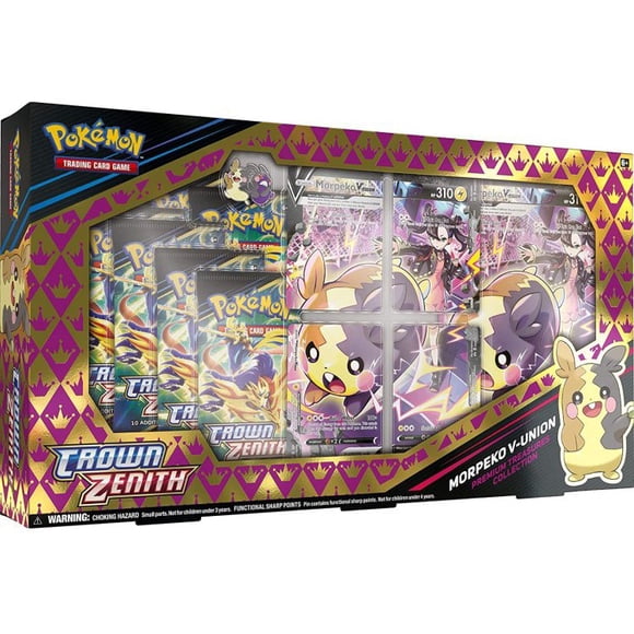 Pokemon Trading Card Game : Sword & Shield (SWSH12.5) Crown Zenith Morpeko Collection Trésors Premium - Version 7 Paquets