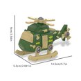 thumbnail image 3 of Coogam Take Apart Puzzle Disassembly And Assembly Military Tank Rocket Car Toy Boy Detachable Car Helicopter Car Model, 3 of 3