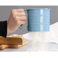thumbnail image 4 of Amerteer Stainless Steel Flour Sieve Handheld Powder Flour Mesh Sifter, Flour Sifter with Hand Press Design,Kitchen Baking Tool for Baking-2 Cup, 4 of 6