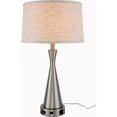 thumbnail image 1 of Elegant Decor TL3014 Lampe de Table Légère Portable&44; Vintage Nickel, 1 of 2