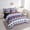Red Blue White, variant on Rustic Checkered Buffalo Plaid Bed in a Bag Twin,Kids Bear Deer Hunting Comforter Set 7 Piece,Wildlife Safari Animal Bedding Sets,Brown Blue Woodland Sheet Set with Comforter,Soft Cozy