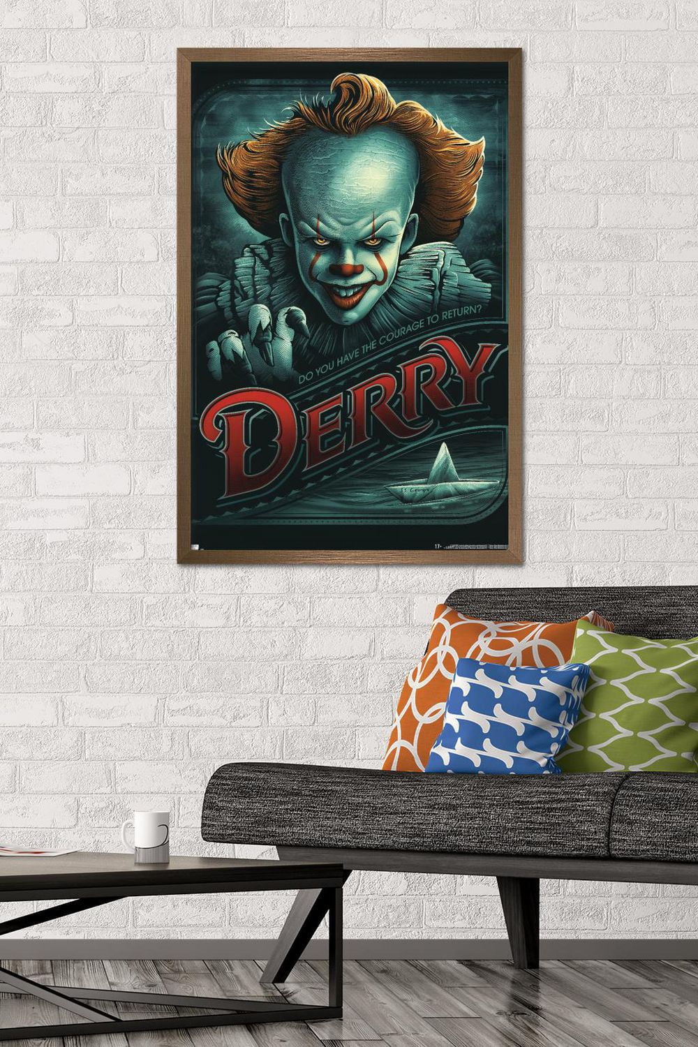 IT - Pennywise Derry Wall Poster