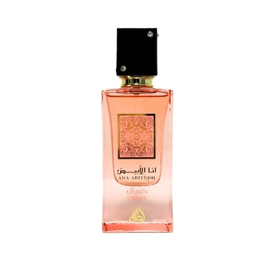 Lattafa Ana Abiyedh Coral for Unisex Eau de Parfum Spray 2.0 Ounce / 60 ml