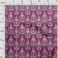 thumbnail image 3 of oneOone Polyester Spandex Dark Magenta Fabric Block Sewing Material Print Fabric By The Yard 56 Inch Wide-14, 3 of 5