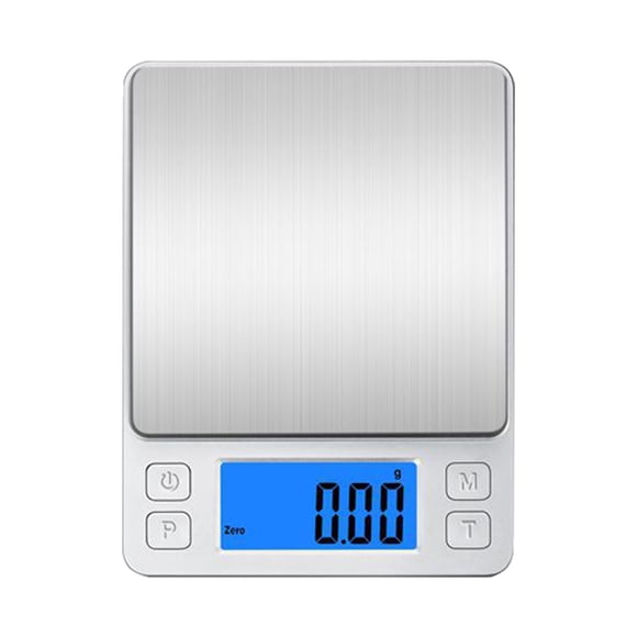 Balance de Cuisine Numérique en Acier Inoxydable, Précision 0,1 g pour la Pâtisserie, la Cuisson, le Régime, la Préparation des Repas