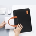 thumbnail image 4 of LSLJS Laptop Bag 13.3 To 14 Inch Laptop Bag Portable Laptop Bag Lightweight Business Briefcase, Polyester Computer Cases, 4 of 6