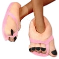 thumbnail image 4 of Kcodviy Cartoon Detail Novelty Slippers Heart Slippers for Women for Women and Men Womens Slippers Memory Foam Warm Soft Home Slippers for Women Open Toe indoor, 4 of 7