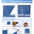 thumbnail image 4 of Fabric Bulletin Board Enclosed Wall-Mounted Display Case for Office Classroom Home x(xA), 4 of 9