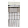 thumbnail image 1 of Mr. MJs Trading AG-34622 3 Piece Tea Towels Set, Beige Check, 1 of 1
