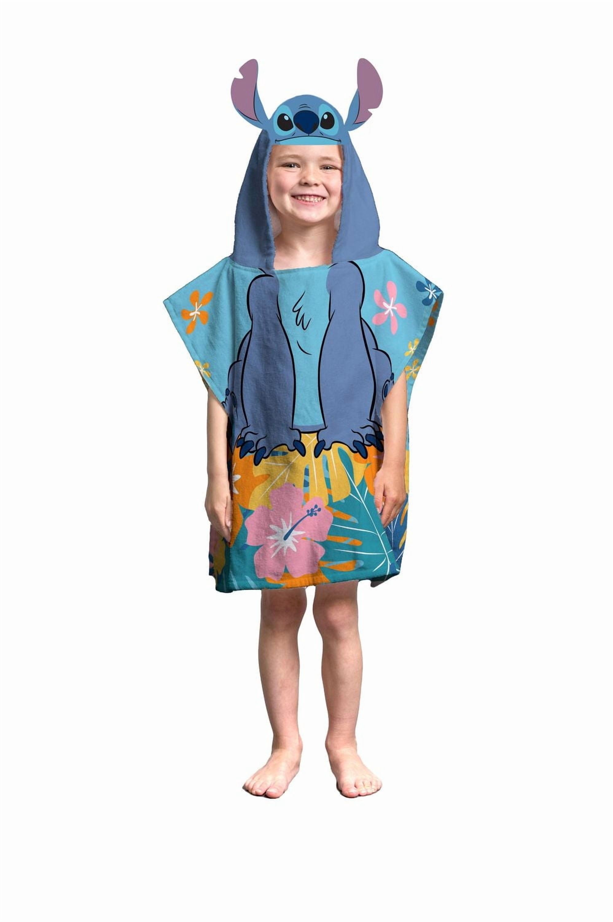Serviette à Capuche Lilo & Stitch, 100 % Coton