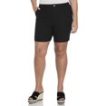thumbnail image 2 of Rafaella Women's Extended Tab Shorts with Pockets, 2 of 5